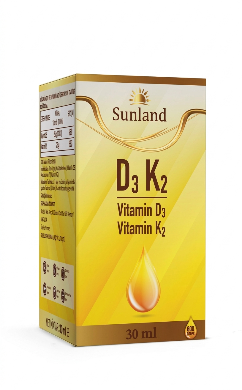 Sunland D3 + K2 Drops