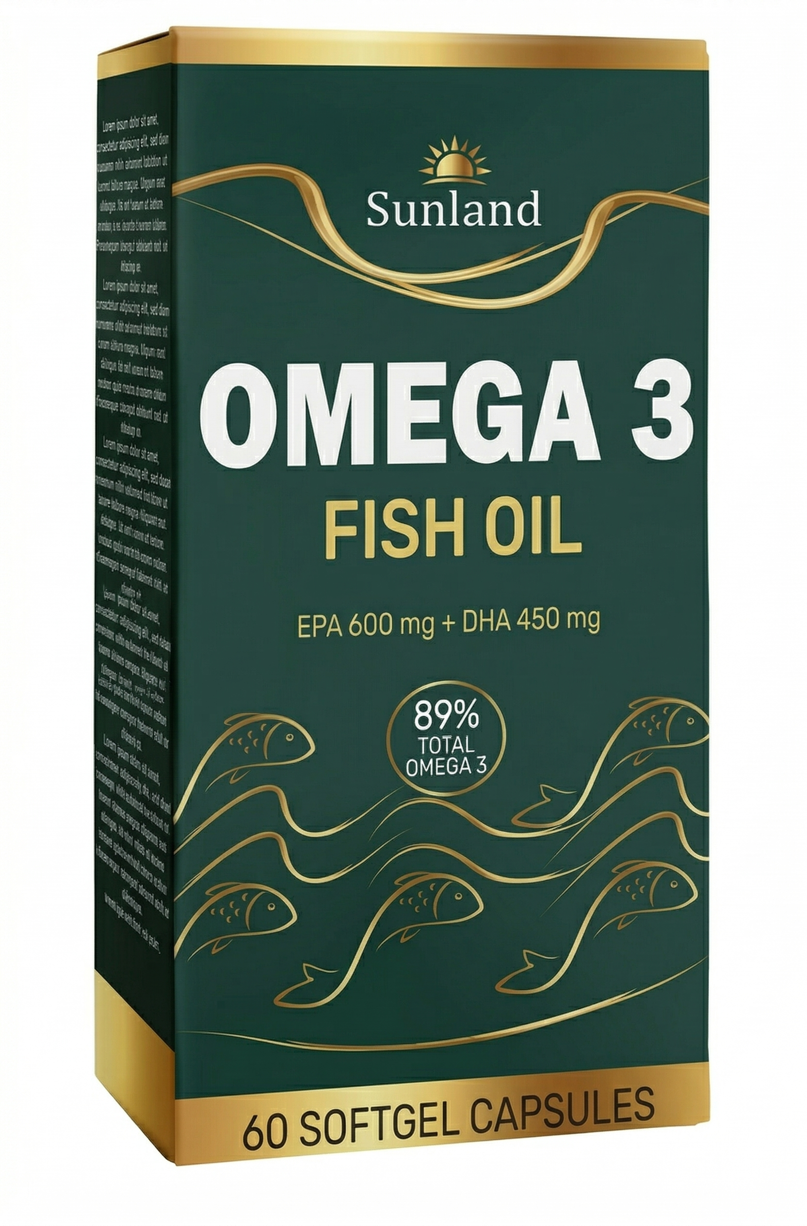 Sunland Omega 3 Fish Oil